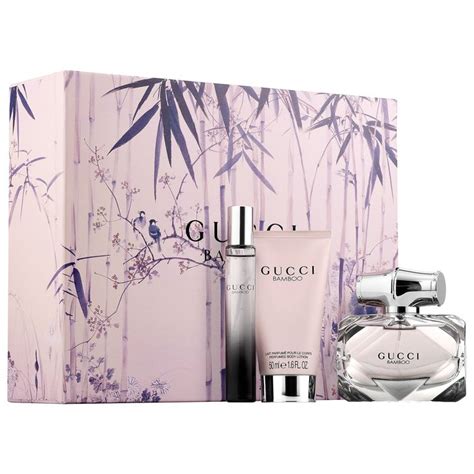 bamboo gucci set|gucci bamboo gift set 75ml.